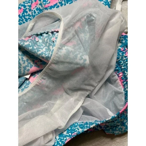 Cubbies The Domingos Are For Flamingos 5.5" Inseam Swim Trunks-sz Medium - Picture 8 of 9